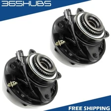 2 Premium Front Wheel Bearing Hub Assembly for 2009 2010 Ford F-150 4WD HU515119