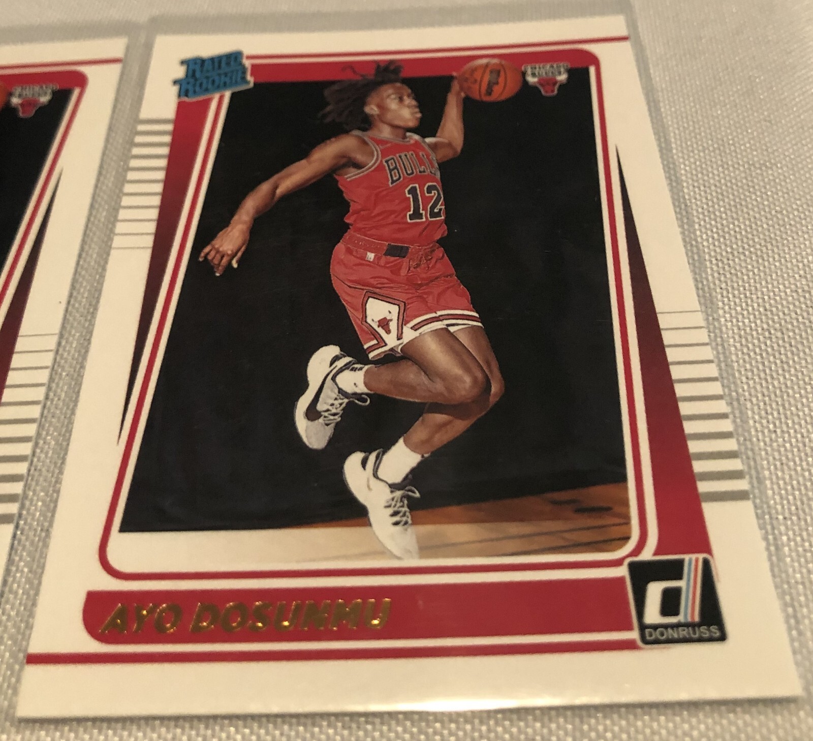 2021-22 Panini Donruss Basketball Ayo Dosunmu Chicago Bulls Rookie #221