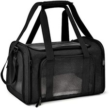 Foldable Pet Carrier Cat Dog Soft Crate Cage Portable Travel Bag Car Kennel