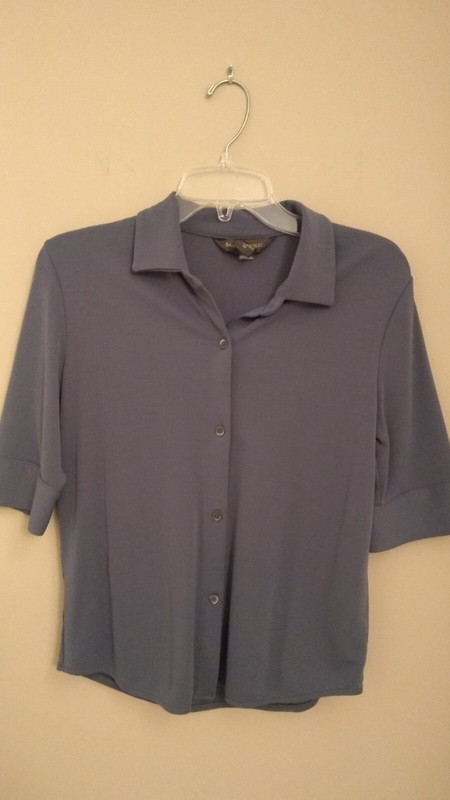 Banana Republic Women Rayon/Polyester Tops Size Medium