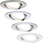 Paulmann Nova LED Coin IP23 rund 6,5W schwenkbar Einbauleuchte Einbaustrahler