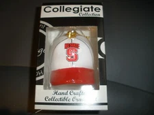 NEW Collegiate Collection Hand Crafted Ornament NC State North Carolina Helmet