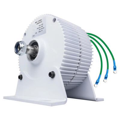 800W Permanent Magnet Generator 12V 24V 48V 3 Phase Gearless DIY Wind Turbine