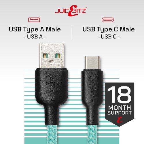 Wytrzymały kabel ładujący USB typu C pleciony szybka ładowarka do telefonu długi przewód 2m 3m - Zdjęcie 13 z 150