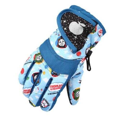 Windproof Children Ski Gloves Waterproof Winter Warm Mitten Mountaineering - Picture 15 of 19