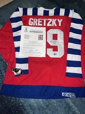 Wayne Gretzky Signed 1992 NHL All Star Jersey Edmonton Oilers Legend Beckett
