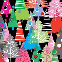 Neon Trees Gift Wrap Flat Sheet 24 X 6' - Holiday Gift Wrapping Paper on sale Neon Trees Gift Wrap Flat Sheet 24 X 6' - Holiday Gift Wrapping Paper on sale