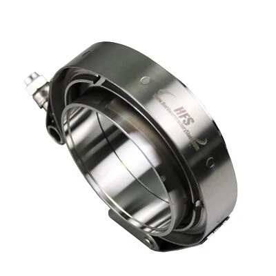 HFS 3" Quick Release V-Band With Flanges Stainless Turbo Downpipe Exhaust Clamp