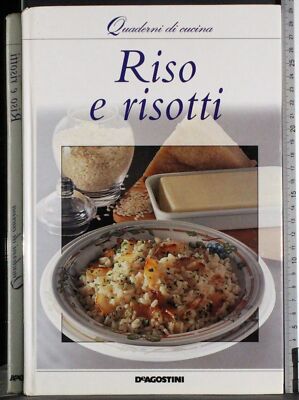 RISO E RISOTTI. AA.VV. DE AGOSTINI. 1ED.