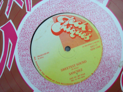 S8-REGGAE-SANCHEZ-SWEETEST SOUND-UK 12  SINGLE-VG-TECHNIQUES  Sanchez