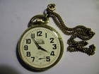 Waltham Swiss Made Antique 17 Jewel Railroad Pocket Watch. Runs