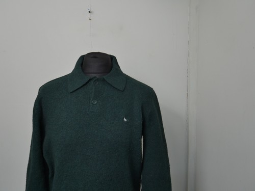 Jack Wills Men’s Round Neck Wool Sweatshirt Jumper Button Size Medium M (B2207) - Picture 2 of 8