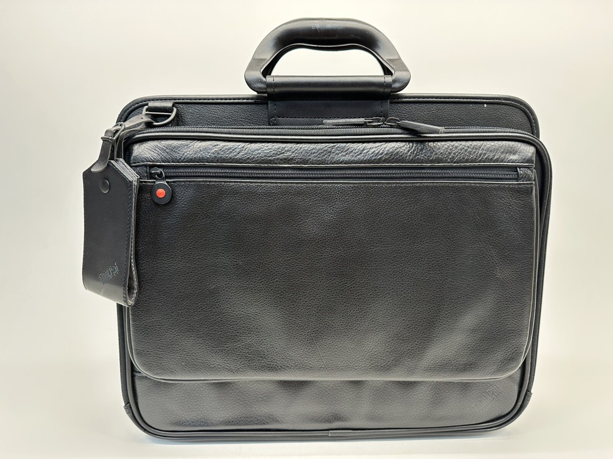 IBM Lenovo ThinkPad Premiere Leather Laptop Carrying Case 10K0209