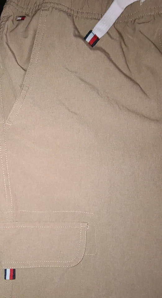 Tommy Hilfiger Beige Elastic Drawstring Waist Quick Dry Pull On Shorts XL or 20 - Image 3 of 4