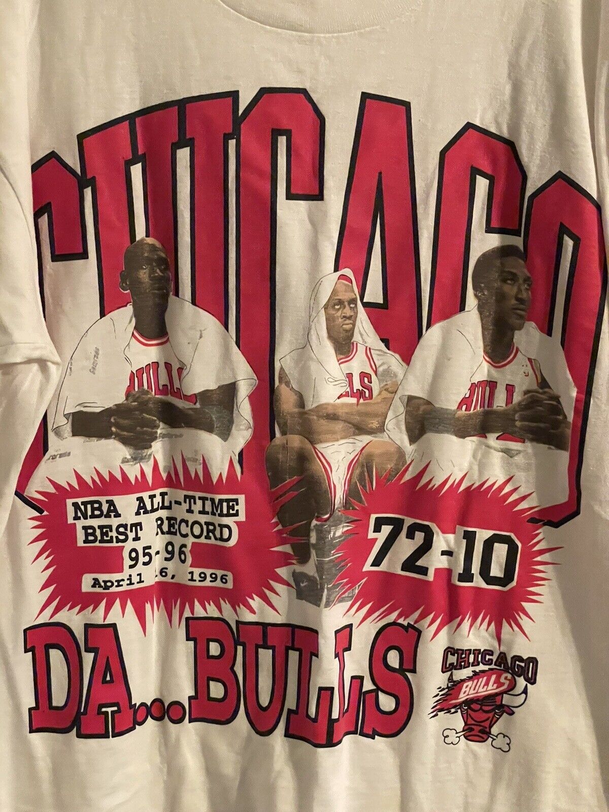 Vintage 90s Chicago Bulls 'Jersey' T-Shirt – Sabbaticalvintage