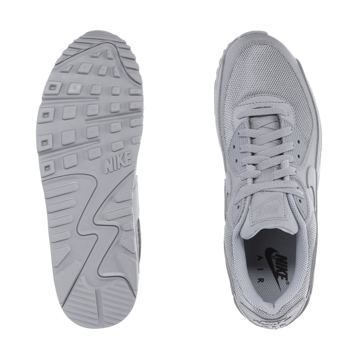 New NIKE Air Max 90 Men's classic Athletic Sneakers shoes triple gray all sizes — product photo 3 of 6