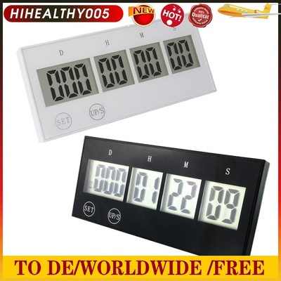 999 Days Count Down Timer Lightweight Electronic Reusable for Home Learning Work