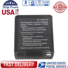 New 361-00080-00 980mAh Battery for GARMIN Virb XE / Virb X Compact