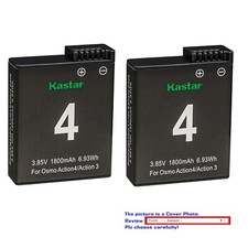 Kastar Battery Replace for DJI Osmo Action 3 Action 4 Action 5 Pro Sport Camera