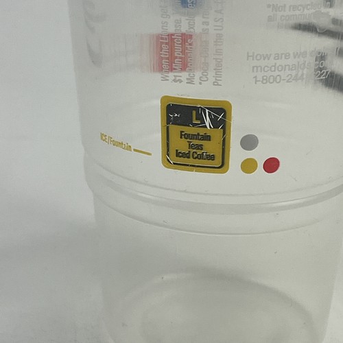 Detroit Lions Mcdonalds 2024 Plastic Cup (6) NFL Michigan Exclusive Collectible - Picture 8 of 15