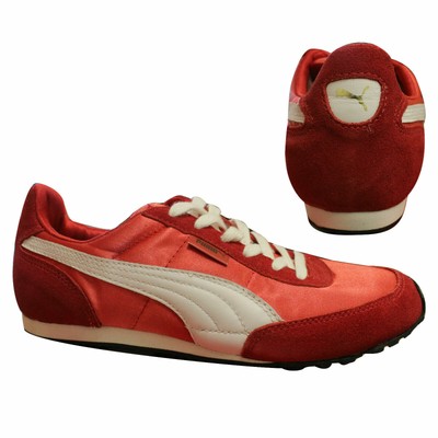 puma trainers womens red
