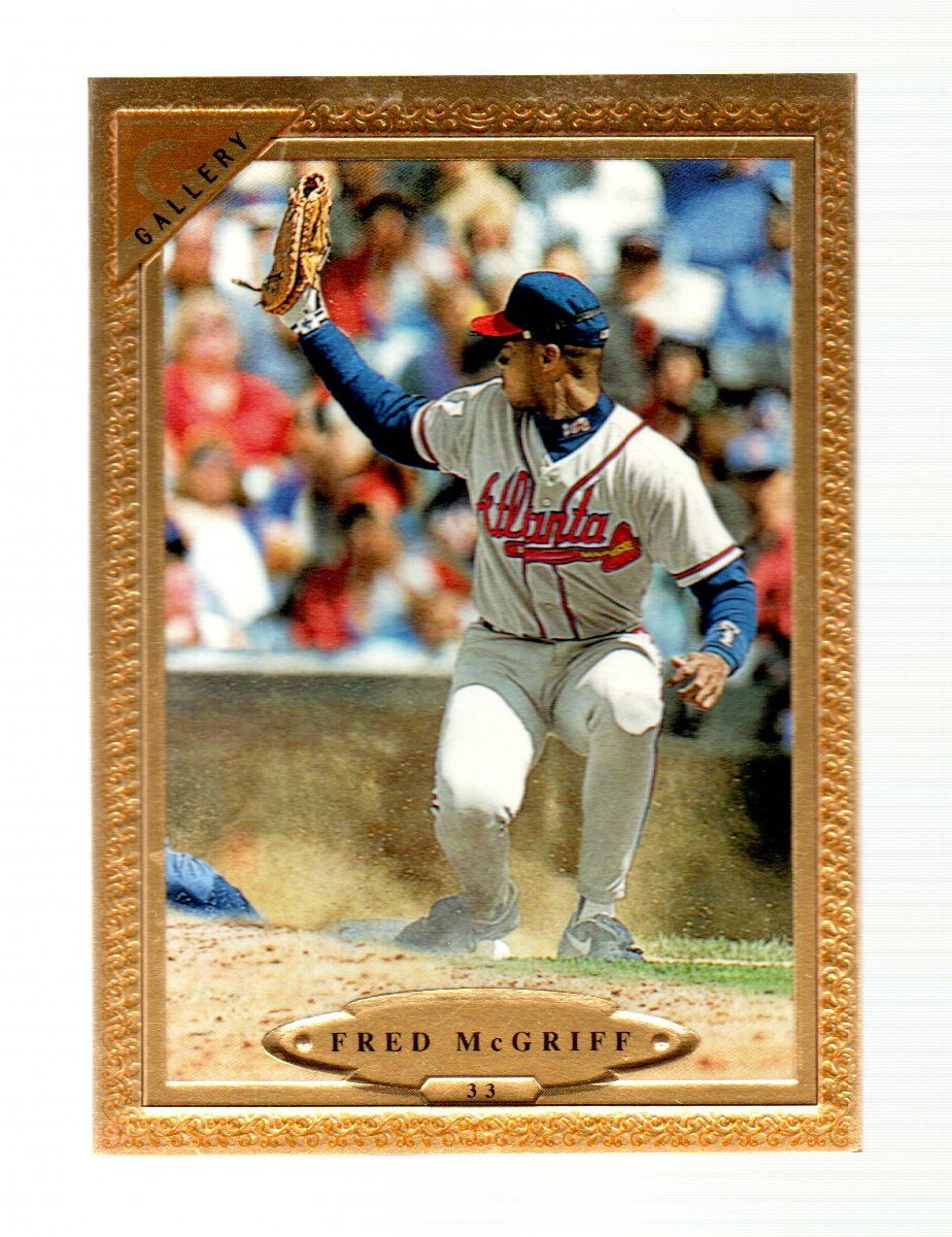 MLBエラーカード　JAVY LOPEZがAL MARTINに‼︎ 1997 Topps Gallery - Javy Lopez, Al Martin #129 Javy Lopez