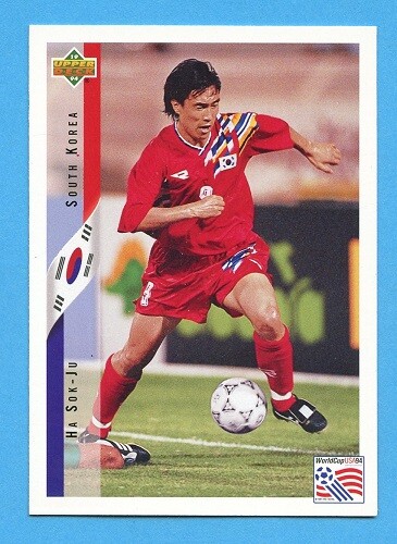 1994 Upper Deck World Cup Soccer # 261 HA SOK-JU SOUTH KOREA FREE