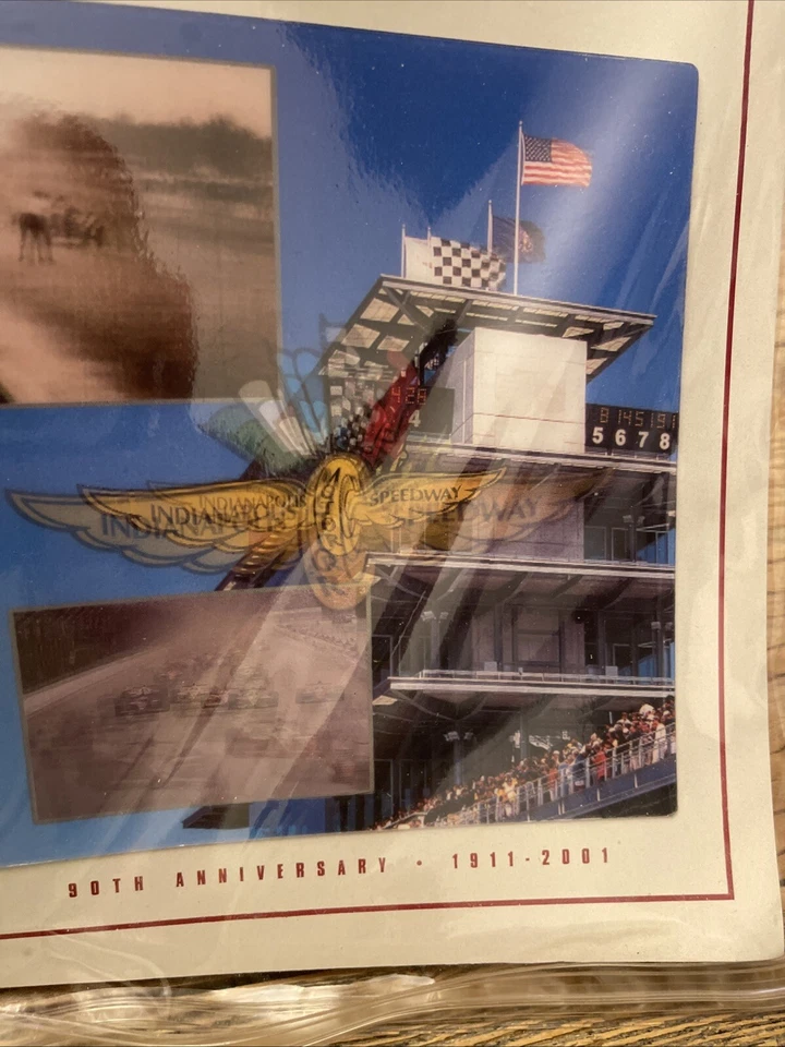 2001 Indianapolis 500 Official Program w/Starting Field Insert, 90th Anniversary - Image 3 of 4