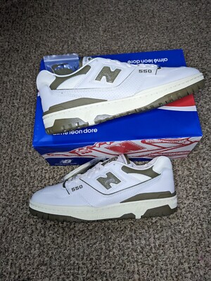   Aime Leon Dore ALD New Balance NB 550 Olive - **IN HAND**- Men's Size 12
