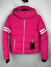Nwt Fera Kate Parka Ski Jacket Hot Pink Size 8 Waterproof Retail $370