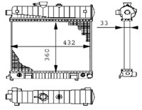 Mahle KüHler WasserküHler MotorküHler FüR Mercedes C-Klasse W202 S202 W210 C208