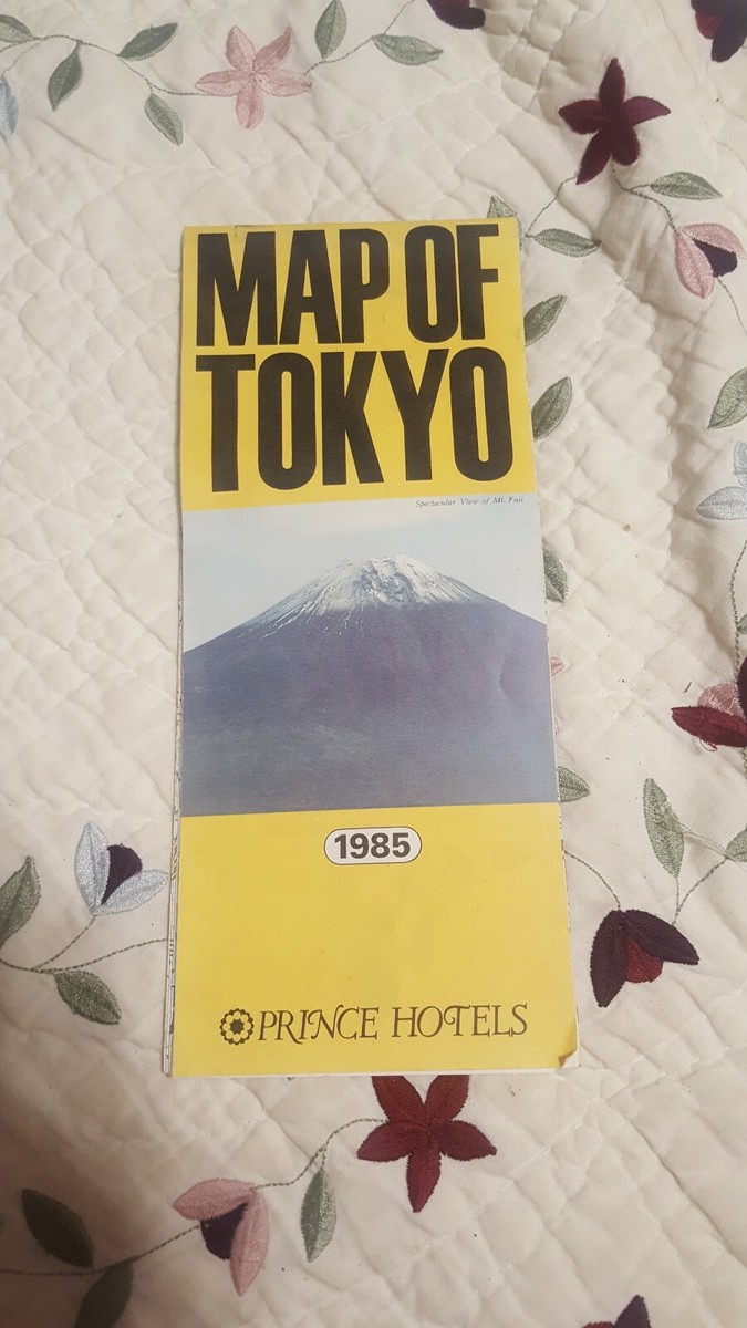 地図・旅行ガイド 1985 LEISURE CATALOGUE PRINCE HOTELS Vintage Map Of Tokyo, 1985, Prince Hotels | eBay