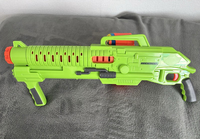 Spielzeug-Blaster Sidewinder, grün mit 30 Schuss Trommelmagazin