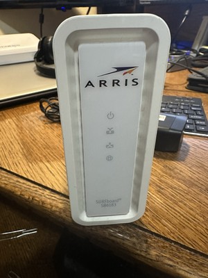 ARRIS SB6183 686 Mbps Cable Modem, White - 59243200300