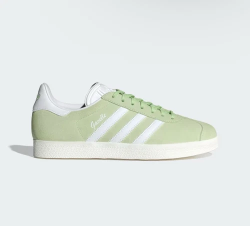 Adidas Womens Gazelle Originals Size 9 Matcha Green White IE0442 $100