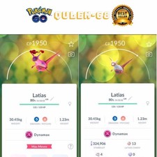 Pok mon Go - Dynamax Latias Non Shiny Trade Registered - 20kStradust