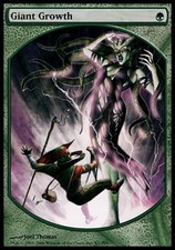 Giant Growth - Textless Player Rewards - Player Rewards Promos # MTG Magic The G