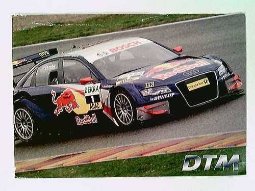 DTM Audi, Ekström, Red Bull, Motorsport, 1996, AK, ungelaufen