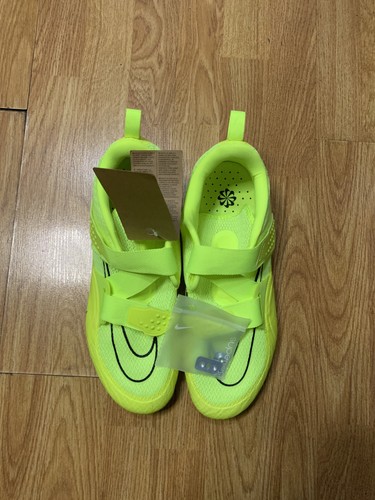 Nike SuperRep Cycle 2 Spin Shoes Volt Yellow Mens Size 10.5 Indoor Cycling New - Picture 4 of 10