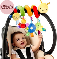 Spiral Car Seat  Stroller Toy Infant Hanging Toys Baby Sensory Interaction Cart
