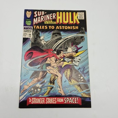 Tales to Astonish # 88 Sub-Mariner Incredible Hulk Marvel 1967 Silver Age