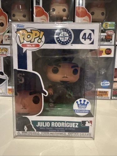Funko Pop! MLB 2023 Julio Rodriguez #44 Mariners Exclusive Mint w/ Protector ⚾️