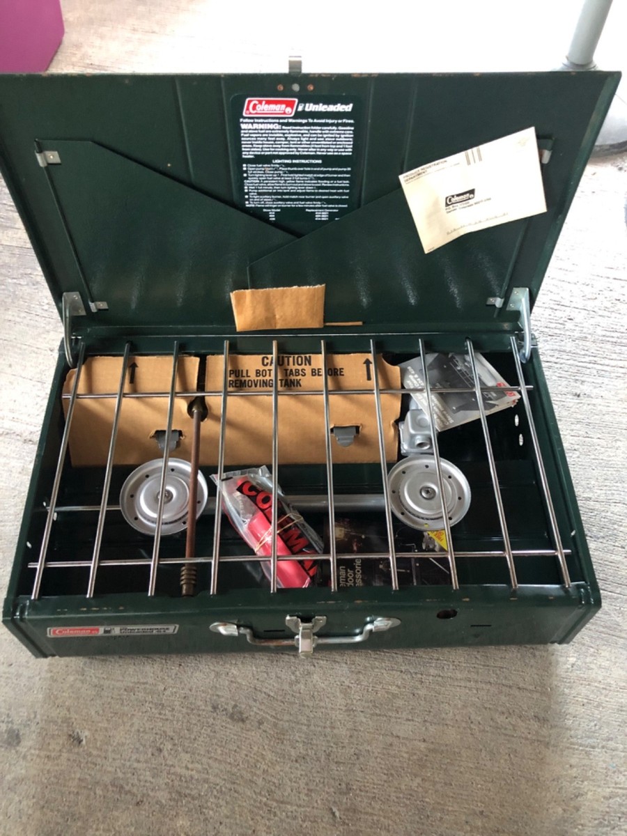 Powerhouse Dual Fuel Two Burner Coleman Stove Model 414-700