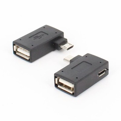 OTG Adapter, 2 Pack USB Adapter Compatible with Fire Stick Memory Black 