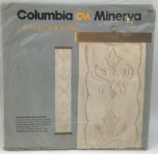 Columbia Minerva Candlewicking American Heritage Bell Pull Kit 7707 NEW 1984