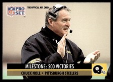 1991 Pro Set #23 Chuck Noll - Pittsburgh Steelers