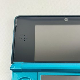 Nintendo 3DS Aqua Blue Console Boxed Japanese Language Only 1Day Ship 809
