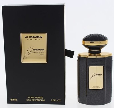 Al Haramain Junoon Noir for Women Eau de Parfum Spray 2.5 oz