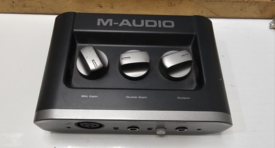 M-Audio Fast Track Avid USB Music Recording Studio Interface Guitar & Vocal