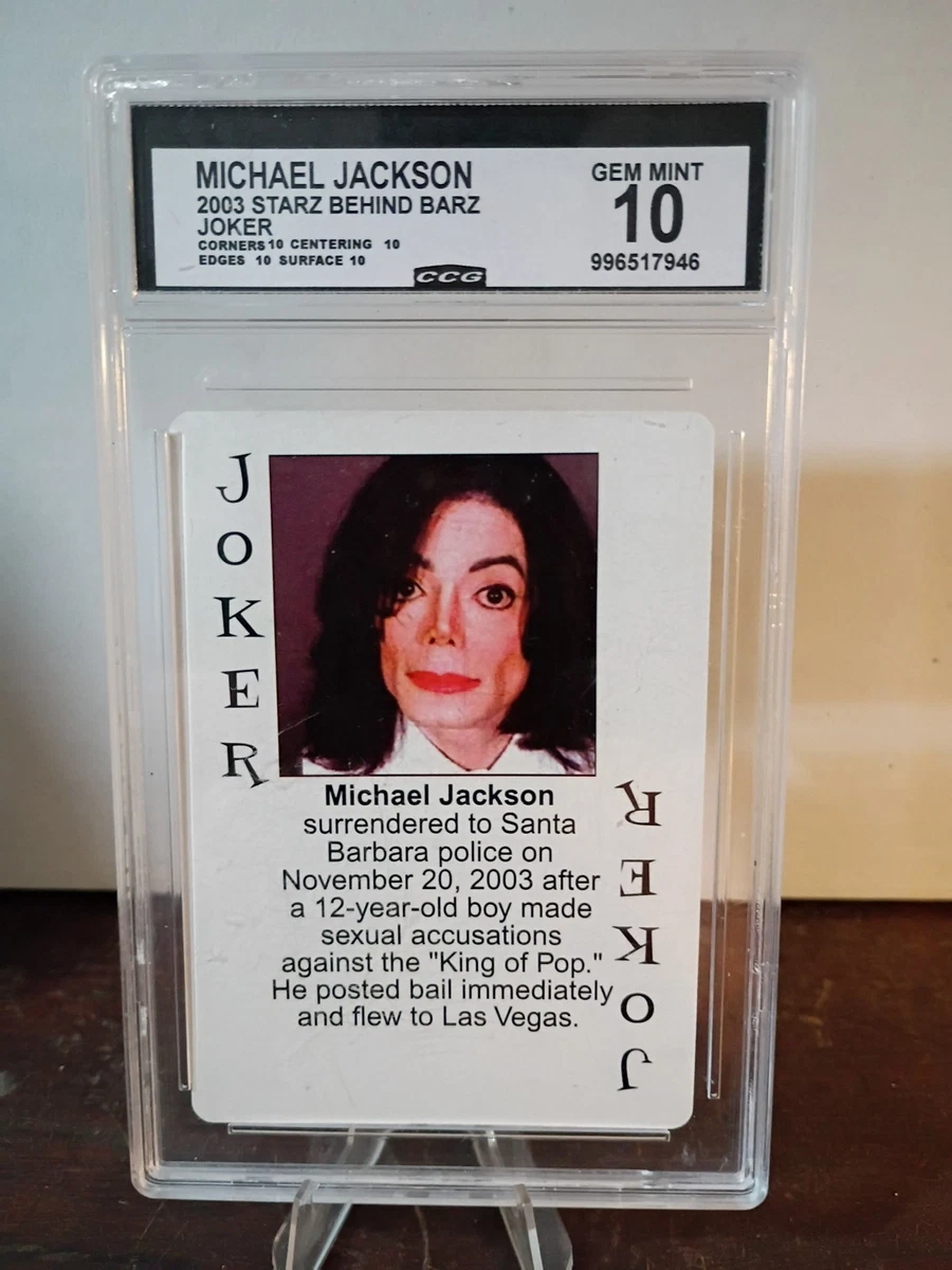 迈克尔* 杰克逊交易卡其他Michael Jackson 纪念品| eBay